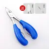 Alicate para cutícula de aço inoxidável com ranhura para unha grossa tipo tremolo transfronteiriço, cortador de cutícula, onicomicose, unha do pé, onicomicose, alicate para bico de pintinho