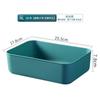 Caja de Almacenamiento de Plástico con Tapa Caja para Guardar Ropa Interior Calcetines en el Armario Contenedor para Guardar Bloques de Construcción de Juguete Cesta para Guardar Bocadillos Libros Ilustrados