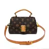 Bolso de mujer 2026 nuevo modelo, bandolera pequeña cuadrada de un solo hombro, monedero popular con monograma vintage, bolso de mano retro de lujo ligero
