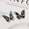 Brincos de Acetato DIY com Patch de Borboleta e Manchas de Leopardo em Cores Fofas para Meninas de Verão Acessórios de Joias Venda por Atacado