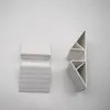 Accesorios para vallas de mascotas, riel de puerta con conector extendido, base triangular reforzada profesional