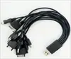 Cable de carga USB promocional explosivo de uno a diez, cable de datos de uno a diez, cable de carga universal, cable de datos multifunción