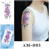 Tengo Gama Completa de Calcomanías de Tatuaje de Flores Sencillas Calcomanías de Tatuaje Impermeables Realistas Fábrica Social de Rosas Venta al por Mayor Calcomanías de Tatuaje Oscuro
