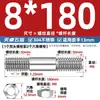 Acero Inoxidable 304 Juego Combinado de Tuerca y Tornillo de Doble Extremo Tornillo de Doble Extremo Varilla Roscada Tornillo M6M8M10M12M16Mm