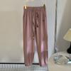 Pantalones Finos de Secado Rápido con Puño en el Tobillo Verano Pantalones de Helado Pantalones Deportivos Pantalones Casuales para Mujer Liquidación Mercancía Final Puesto de Mercado Nocturno