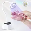 Lámpara de Mesa para Uñas Lotus con Sensor Inteligente Máquina de Fototerapia de Curado UV Lámpara de Horneado para Esmalte de Uñas Lámpara de Uñas de Secado Rápido