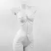 Corrente de Corpo Sexy Cheia de Diamantes Ecológica Mais Vendida Moda Europeia e Americana Acessório de Corrente de Peito Multicamadas com Strass para Boate Bikini