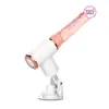 Tibei Black Tornado Flagship Mini Máquina de Pistola Inserción y Calentamiento Totalmente Automáticos Masajeador Masturbador Femenino de Pene Telescópico