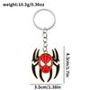 Llavero Marvel Rodeando a Spider-Man Accesorio de Iron Man Capitán América Colgante Llavero Colgante