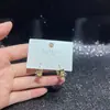Pendientes Geométricos de Estilo Casual para Mujer Diseño Original Galvanizado Ecológico Aguja de Plata S925 Tienda Compra al por Mayor Accesorios
