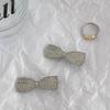 Horquilla Explosiva Brillante de Lazo Barbie con Circonita para Mujer, Pinza Lateral Fina, Pinza de Flequillo de Alta Calidad