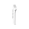 Elegante Juego de Cubiertos de Acero Inoxidable Serie 304 Cuchillo para Bistec Tenedor Cuchara Hotel Hogar Cuchara de Postre Tenedor de Fruta