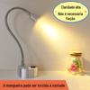 Jóias balcão de joias holofote led 3W luz quente miniatura super brilhante holofote mangueira sem fio bateria móvel pequena luz