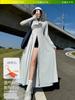 Jasmine busca el nuevo vestido de seda de hielo con protección solar para mujer de 2025. Vestido con protección solar para exteriores con protección UV.