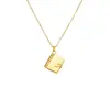 Cadena para Clavícula de Acero Inoxidable de Diseño Versátil y de Lujo Ligero, Estilo Nuevo, Personalizada, Transfronteriza, Joyería Europea y Americana de Nicho, Collar Elegante para Mujer