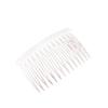 Fábrica atacado DIY pente de cabelo acessórios 14 dentes plástico pente de cabelo cor dente pente pente de cabelo pente de cabelo