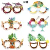 Diademas para Fiesta Temática de Hawái, Accesorios para el Cabello, Atuendos de Verano para la Playa, Accesorios para Fotos, Diademas de Flamenco y Palmera de Coco, Diademas