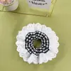 Nuevo anillo para el pelo de encaje 2022 hecho a mano francés hueco de algodón anillo de intestino grueso personalizado moda anillo para el pelo