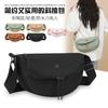 Bolsa Feminina Moda Nova Bolsa de Ombro de Nylon Leve Casual Versátil Simples Bolsa Transversal Moderna para Compras Moda Bolsa de Peito