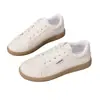 Otoño 2026 Zapatillas Blancas Casuales Transfronterizas Europeas y Americanas Suela Suave Nuevos Zapatos de Mujer Transpirables Versátiles Zapatillas de Tabla Zapatos de Entrenamiento Alemanes para Mujer