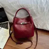 Bolso bandolera de nicho otoñal, bolso retro de nuevo estilo para commuting para mujer, estilo cubo, moderno, casual, bolso de hombro versátil 2026
