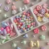 Serie de Pintura en Spray Perla de Seda Acrílica con Diversos Agujeros Verticales para Cadenas de Teléfono con Cuentas, Llaveros y Materiales para Cadenas de Teléfono DIY