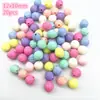 Accesorios hechos a mano con cuentas en forma de lazo de moda, mezcla multicolor, cuentas para la diversión DIY de los niños
