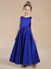 Roupa Preta de Performance para Piano Infantil Vestido de Performance para Orquestra Estudantil Moda Saia Longa de Cetim para Competição de Violino