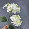 Hortensia Artificial Ángel de 2 Cabezas para Boda, Hotel, Decoración del Hogar, Paisajismo, Arreglo Floral, Arreglo de Flores de Hortensia Artificial