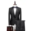 Explosiones de Comercio Electrónico Transfronterizo 2022 Vestido de Noche para Hombre Set de Novio Traje de Dos Piezas para Hombre