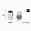 Oubang Dado Hexagonal 12.5mm 1/2 Espejo Métrico Acero Cromo Vanadio Llave de Vaso Herramienta de Reparación Automotriz Cabeza de Vaso Corta
