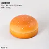 Juego de Posavasos de Hamburguesa Taza de Café Esterilla Aislante Térmico Anti-quemaduras Alta Temperatura Esterilla de Cena Diseño Creativo en Capas