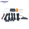 Detector de Radar de Reversa para Coche, Detector Visual Inalámbrico LED de Voz con Pitido, Sonda Bi4, Juego Completo Trasero, Transfronterizo Universal