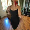Vestido de tirantes de vendaje a rayas clásico para citas y vacaciones, vestido de mujer elástico ajustado, vestido elegante disponible en 19 colores
