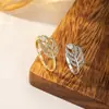 Suministro Transfronterizo de Deslumbrantes Joyas Incrustadas de Diamantes con Piedras Principales Bicolores de Oro y Plata, Presentando un Diseño Brillante y Lujoso, Directamente desde Fábrica Fuente de Comercio de Exportación