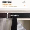 Cortina de Puerta de Malla de Verano Más Vendida en Taobao Dibujos Animados Ins Planta Verde Lirio del Valle Cortina de Puerta Anti-Mosquitos Estilo de Malla Superior e Inferior