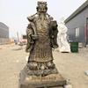 Estátua de Buda Personagem em Fibra de Vidro Manchada Imitação Cobre Resina Pintada Estátua Estátua de Buda da Fortuna Personagem Estoque Pronto