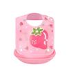 [Botón a presión] babero para bebé impermeable bolsa para comida babero para bebé comer bolsa para saliva toalla para saliva silicona tridimensional de imitación