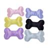 Estilo Ins Tecido Dupla Face Ossos de Cachorro Acessórios para Joias Artesanais DIY Cabeça Decorativa de Latido Meias Material Ossos