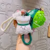 Colgante Creativo para Llavero de Cuero Dibujos Animados Bádminton Tenis Tenis de Mesa Colgante para Bolso de Cuero Llavero Venta al por Mayor