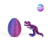 Impresión 3D transfronteriza esqueleto de dinosaurio Tyrannosaurus rex impresión dragón figura transformable regalo manualidad fábrica de juguetes