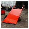 Transporte de curta distância scooter elétrica plana construção bloco aerado transportadora forno elétrico carro quatro cavalo de ouro bateria