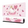 Mouse pad Sanrio, durável, resistente a manchas, à prova d'água, adequado para mesas de jogos e teclados de computador