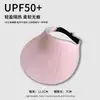 Sombrero de Sol Reversible de Doble Cara para Mujer, Verano Playa Ala Ancha Sin Costuras Integrado Parasol Visera Protectora Anti-UV