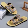Sandalias para Hombre Dropshipping Verano Exterior Estilo Retro Aumentadoras Chanclas Casuales para Hombre Zapatos de Playa para Exteriores