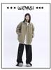 Uniforme de beisebol feminino primavera e outono estilo retrô Hong Kong 2023 novo casual stand collar solto bf estilo jaqueta na moda