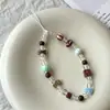 Cadena para Teléfono Simple con Forma de Pez de Rugby para Estudiantes, Cordón Corto para Bolsas, Cadena para Teléfono, Llavero
