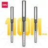 Fiambres (fiambres) Pluma Líquida Directa 0.5mm Pluma de Gel de Aguja Completa Pluma de Firma Bolígrafo de Oficina para Estudiantes (Rama)