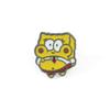Broche de esponja de dibujos animados europeo y americano para bebé Estrella Paida Pulpo Cangrejo Jefe Vendiendo linda insignia accesorios para bolsa