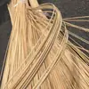 Estudante DIY Lição de Casa Artesanato Tiras de Bambu Materiais para Tecelagem com Tiras de Bambu Tiras Finas de Bambu Casca de Bambu Tecelagem em Bambu Jardinagem Arranjo de Flores Tecelagem em Bambu